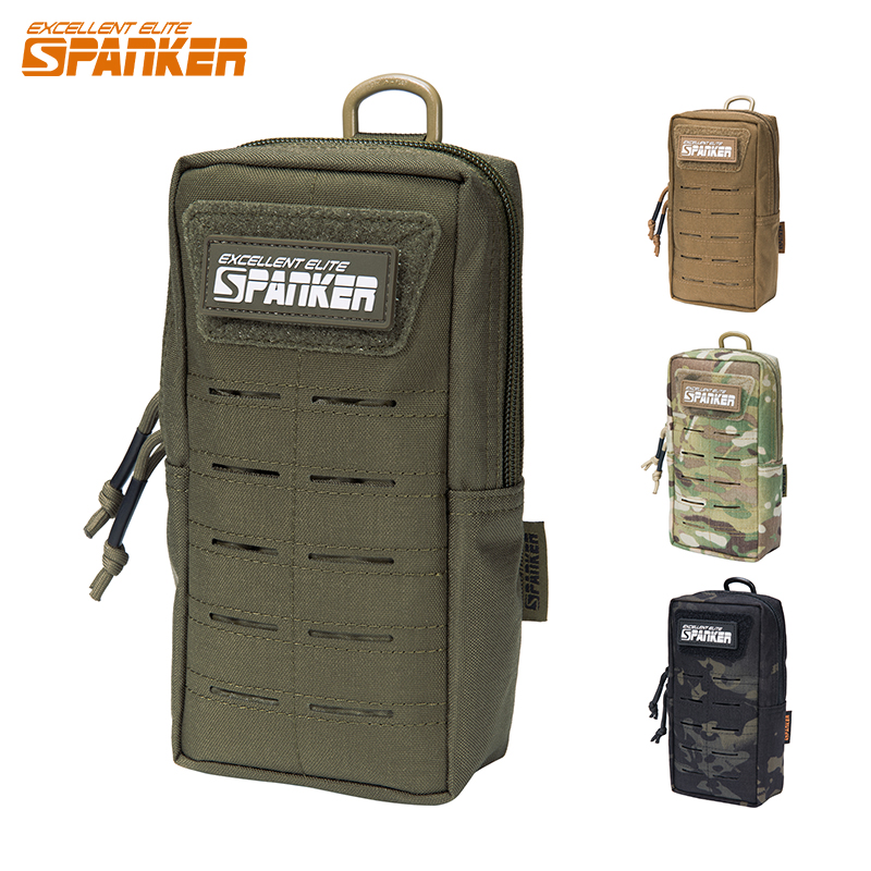 Edc Carry Pocket - ยุทธวิธีMolleเอวกระเป๋าฉุกเฉินกลางแจ้งEDCกระเป๋าโทรศัพท์แพ็คกีฬาปีนเขาวิ่งอุปกรณ์เสริมเครื่องมือล่าสัตว์กระเป๋า