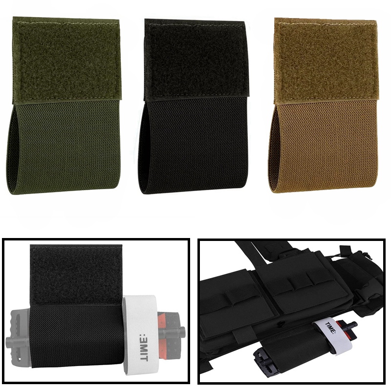 Appendix Carry Edc - 2pcs Elastic Tourniquet ผู้ถือ Hook &