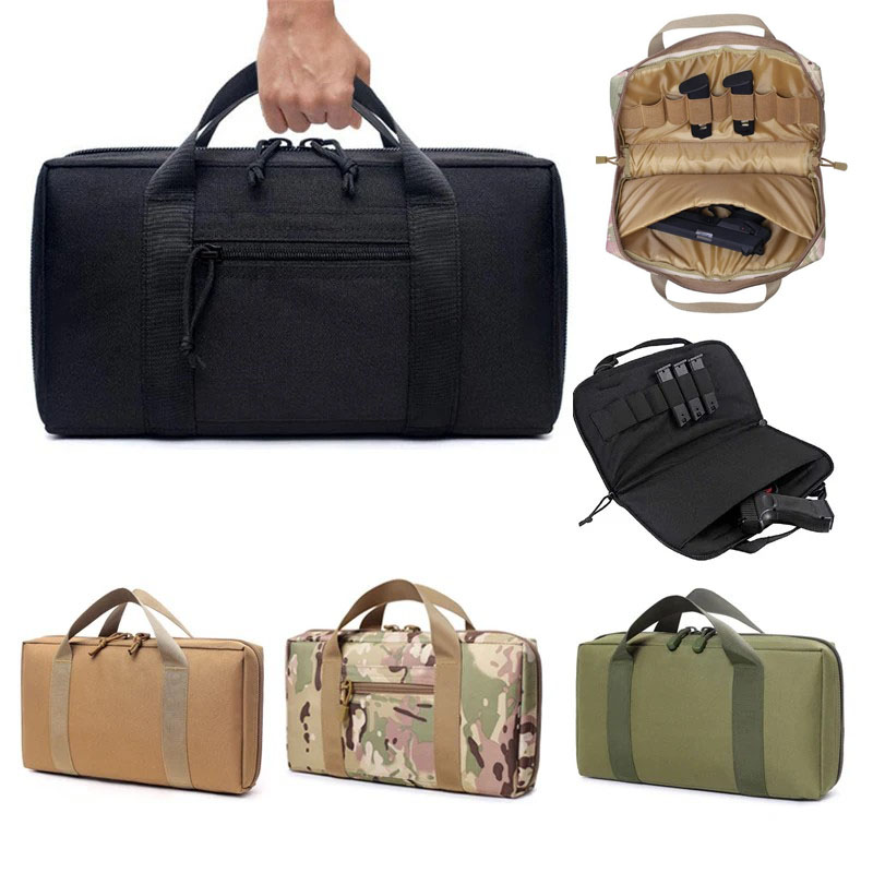 Edc Pistol Carry Bag - กลางแจ้งปืนพกกระเป๋า EDC กระเป๋าเครื่องมืออุปกรณ์ล่าสัตว์นิตยสารผู้ถือกระเป๋าปืนพกปืนพกป้องกันกรณี Holster