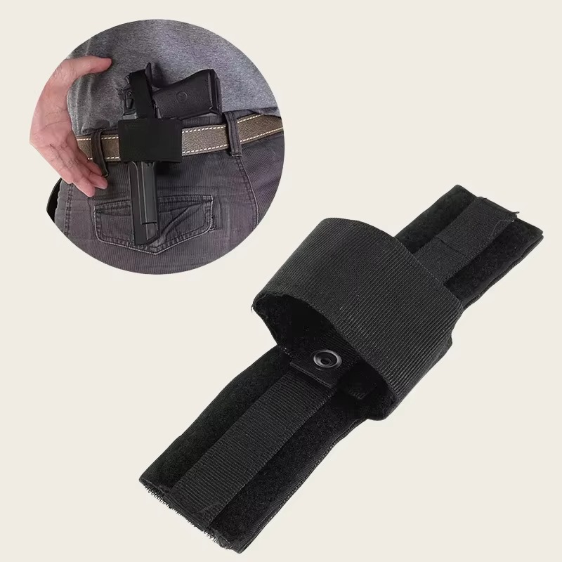 Edc Carry Gun - ซองใส่ปืนพกพาแบบซ่อนสำหรับใช้งานกลางแจ้ง น้ำหนักเบา กะทัดรัด แบบสองด้าน EDC Pouch