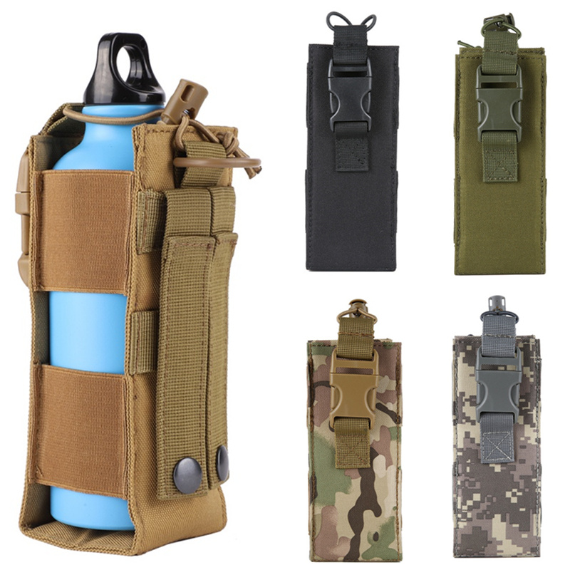 Edc Carry Pocket - ซองใส่ขวดน้ำแบบ Molle สำหรับกิจกรรมกลางแจ้ง ขี่จักรยาน ตั้งแคมป์ เดินป่า