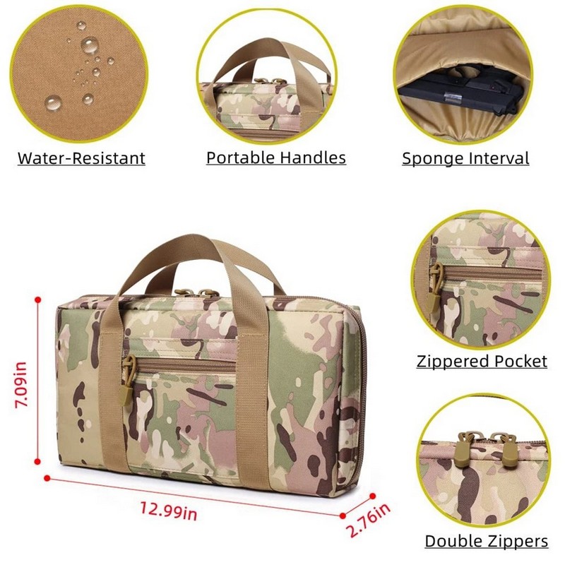 กระเป๋าใส่ปืน EDC กระเป๋าใส่อุ - Edc Pistol Carry Bag บทวิจารณ์และราคา