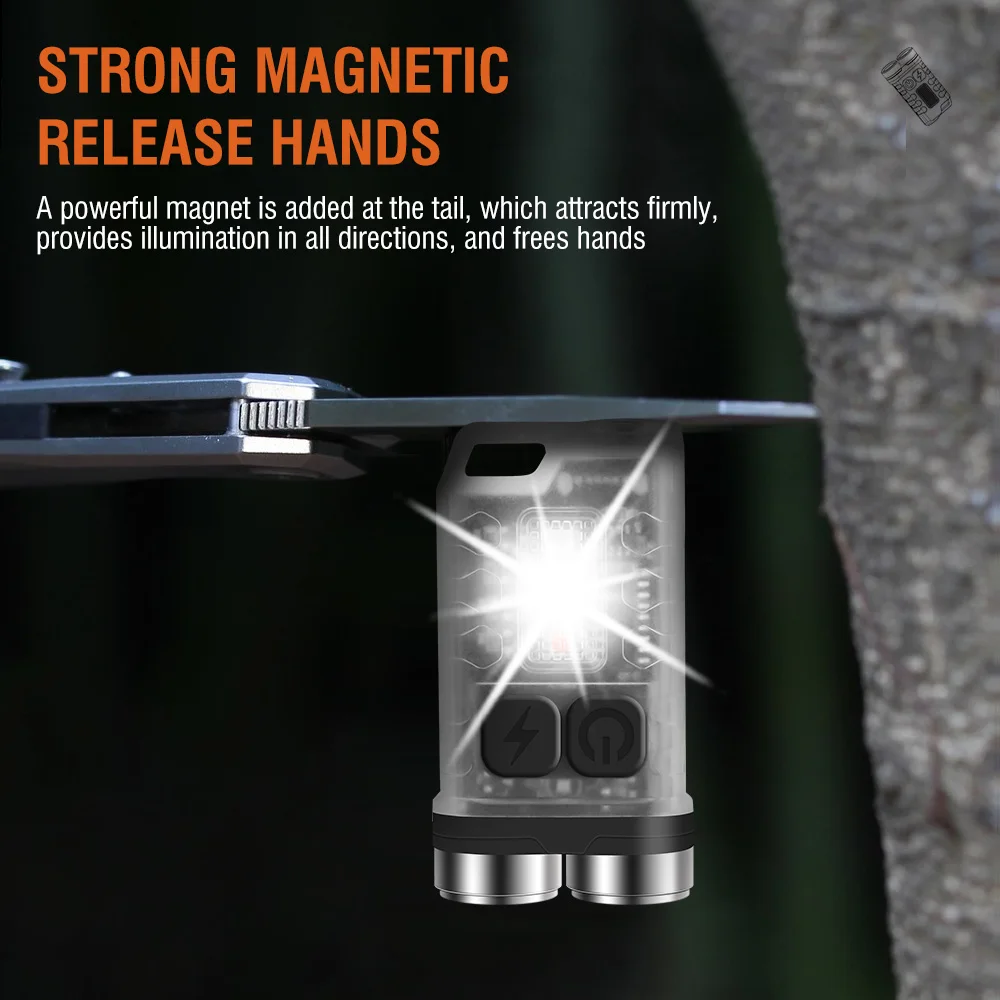 BORUiT V3 พวงกุญแจ LED แบบพกพา - Keychain Flashlight บทวิจารณ์และราคา