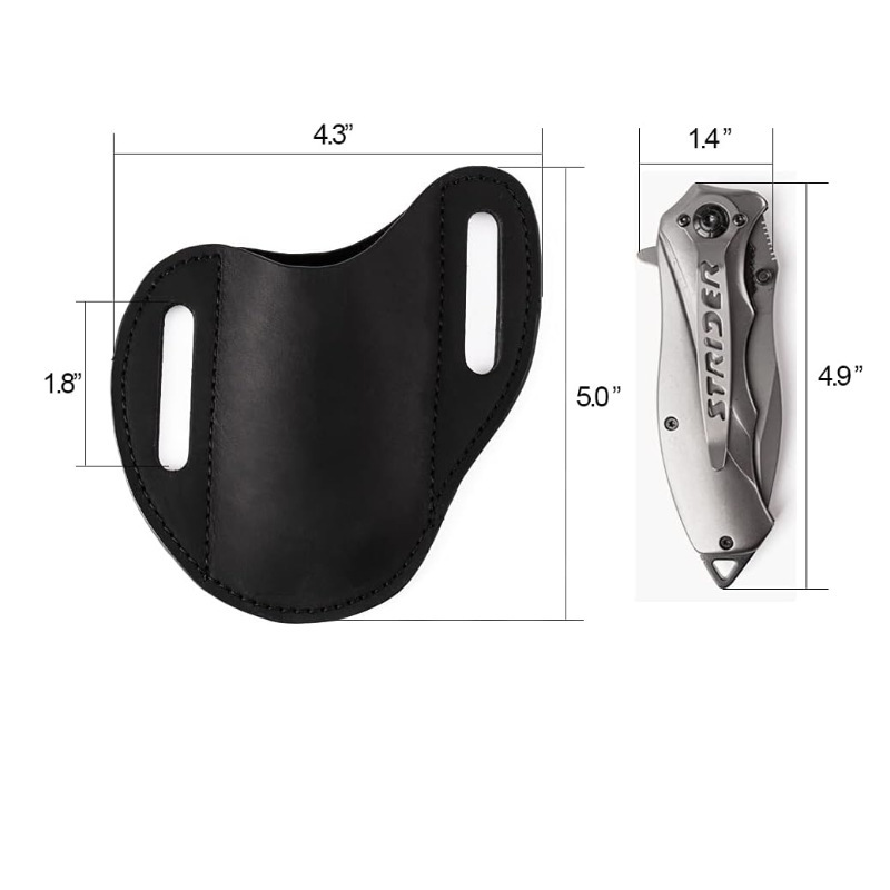 ของแท้สําหรับมีดพับผู้ถือ Vint - Edc Carry Holster บทวิจารณ์และราคา