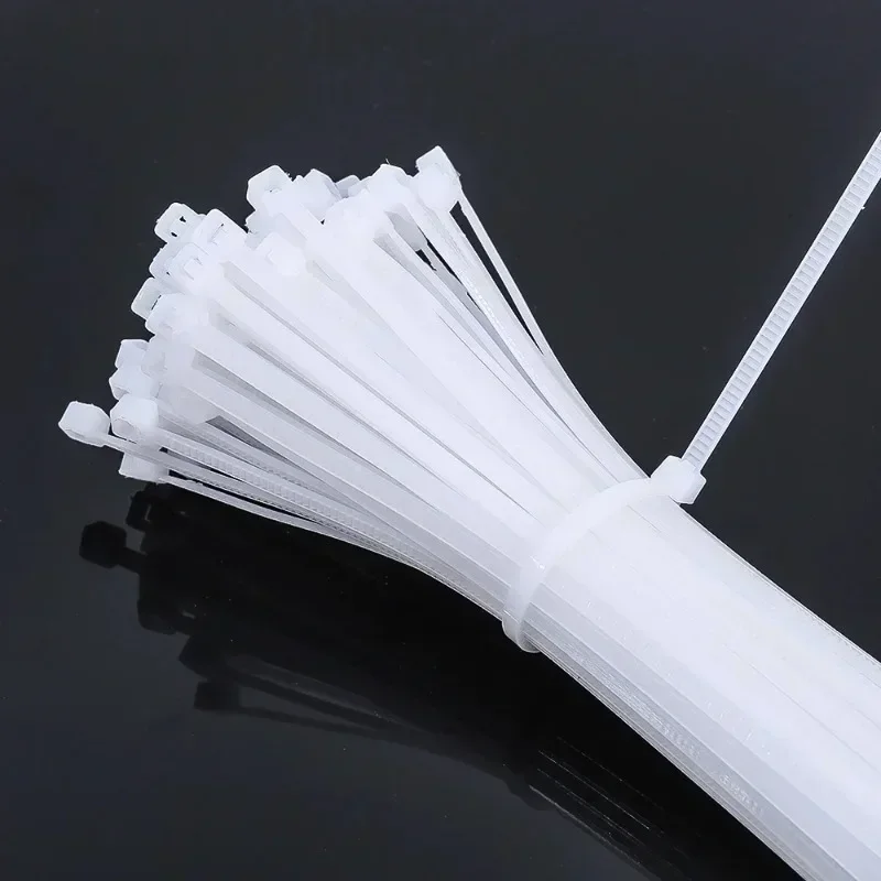 200/100Pcs NYLON CABLE TIES ปร - Gear Tie Reusable บทวิจารณ์และราคา