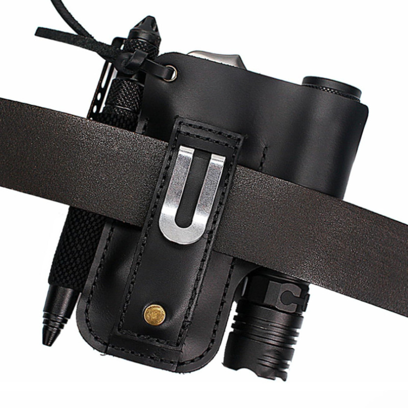 ซองใส่ไฟฉายหนัง EDC อเนกประสงค - Edc Carry Pocket บทวิจารณ์และราคา