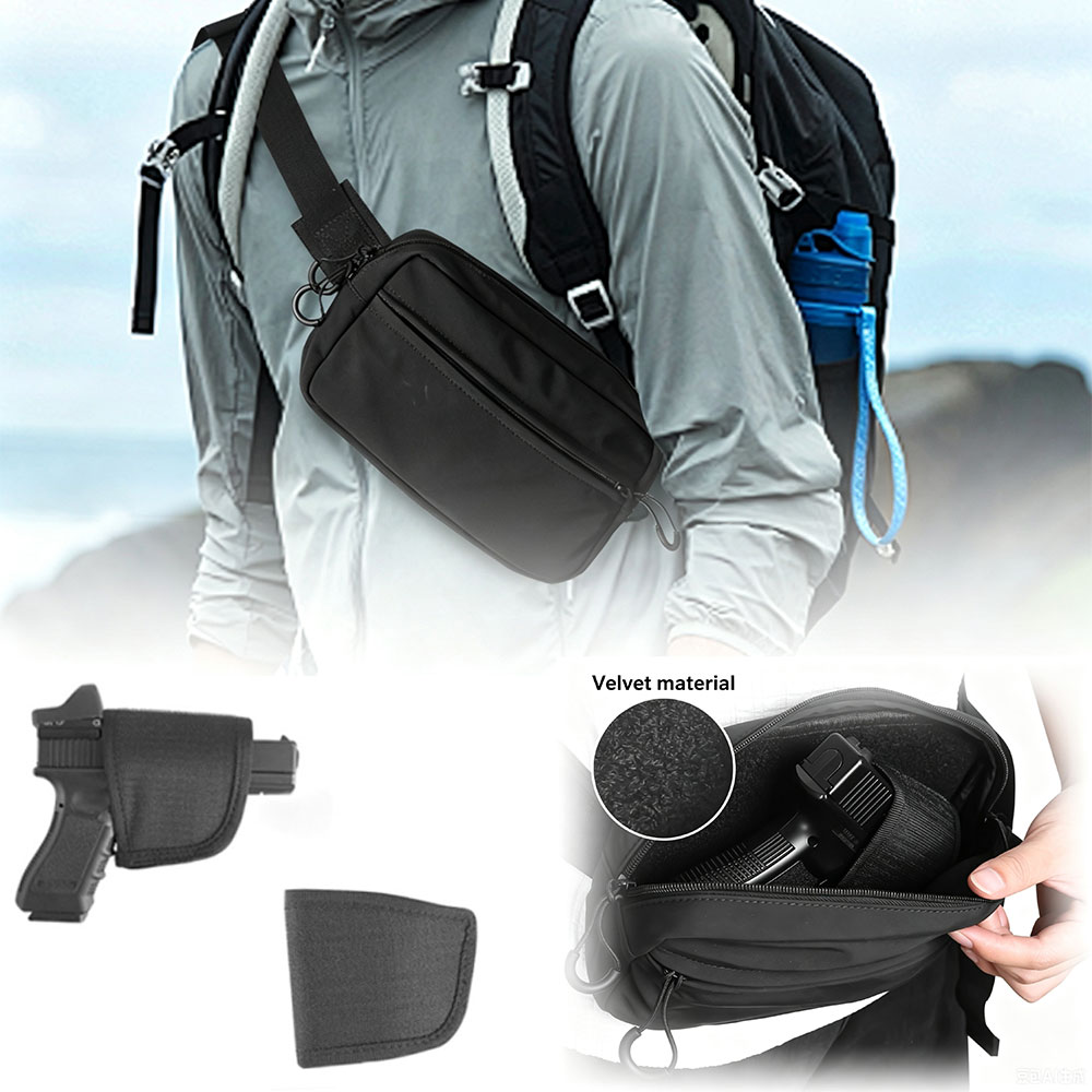 กระเป๋าคาดเอวแบบซ่อนสำหรับพกพา - Edc Pistol Carry Bag บทวิจารณ์และราคา