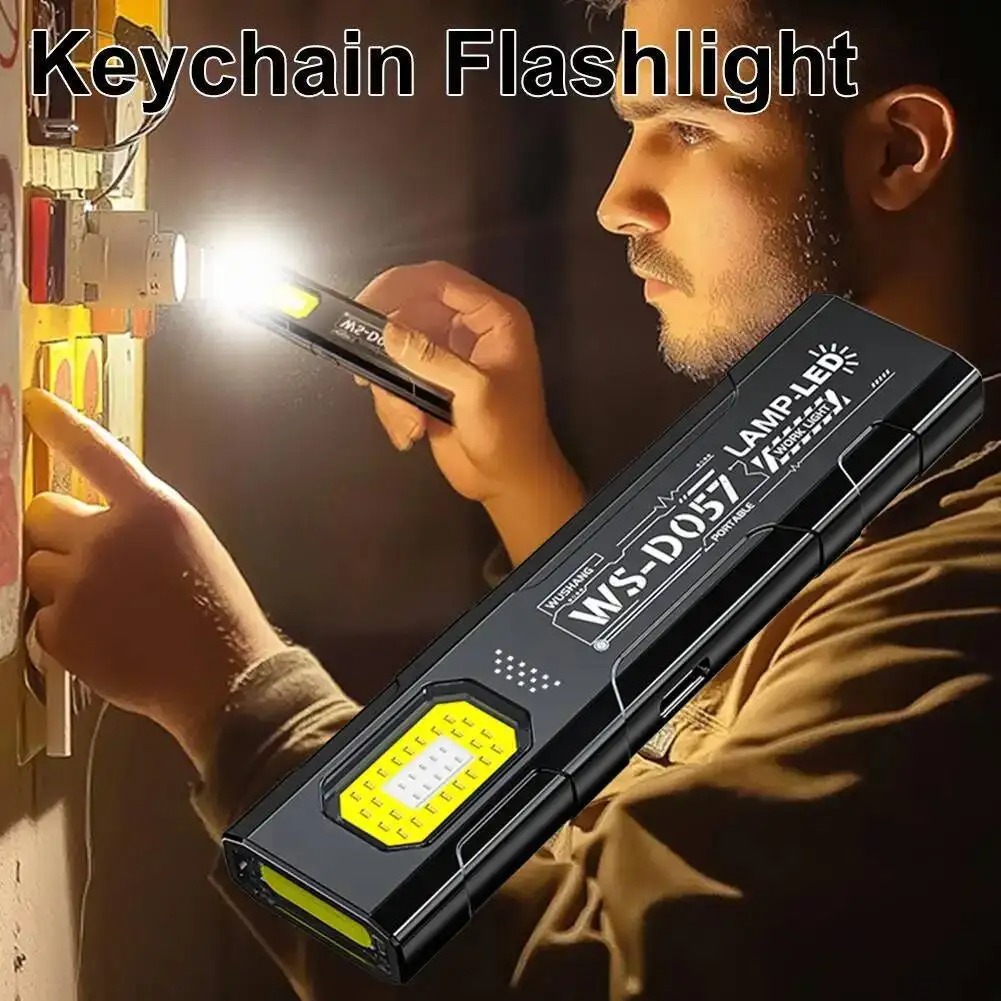 ไฟฉายพวงกุญแจ COB ขนาดเล็กทรงพ - Keychain Flashlight บทวิจารณ์และราคา