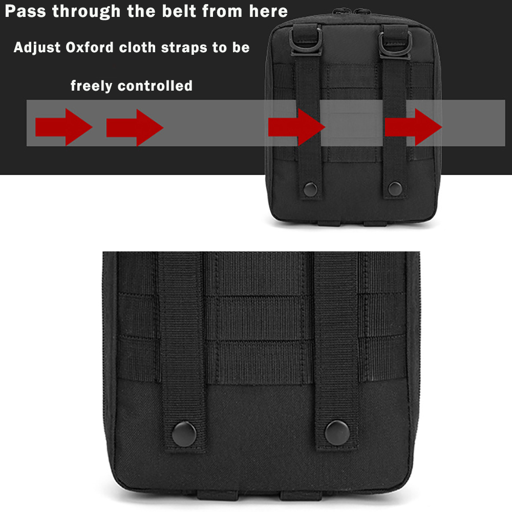 กระเป๋าอเนกประสงค์แบบยุทธวิธี  - Edc Carry Fanny Pack บทวิจารณ์และราคา