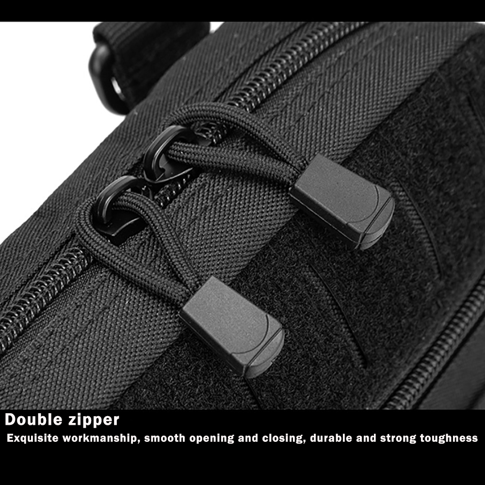 กระเป๋าอเนกประสงค์แบบยุทธวิธี  - Edc Carry Fanny Pack บทวิจารณ์และราคา