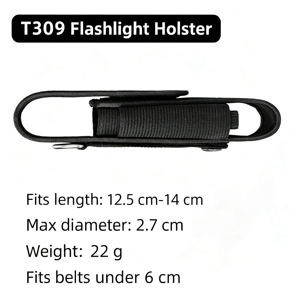 กระเป๋าใส่ไฟฉาย T309 แบบยุทธวิ - Edc Carry Holster บทวิจารณ์และราคา