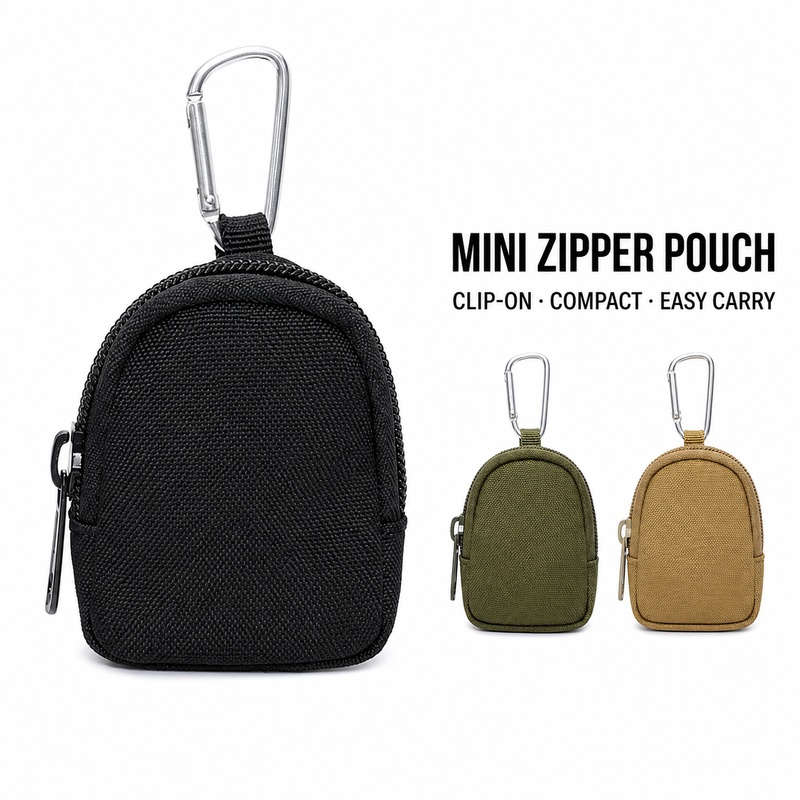 กระเป๋าใส่กุญแจและเหรียญขนาดเล - Edc Carry Coins บทวิจารณ์และราคา