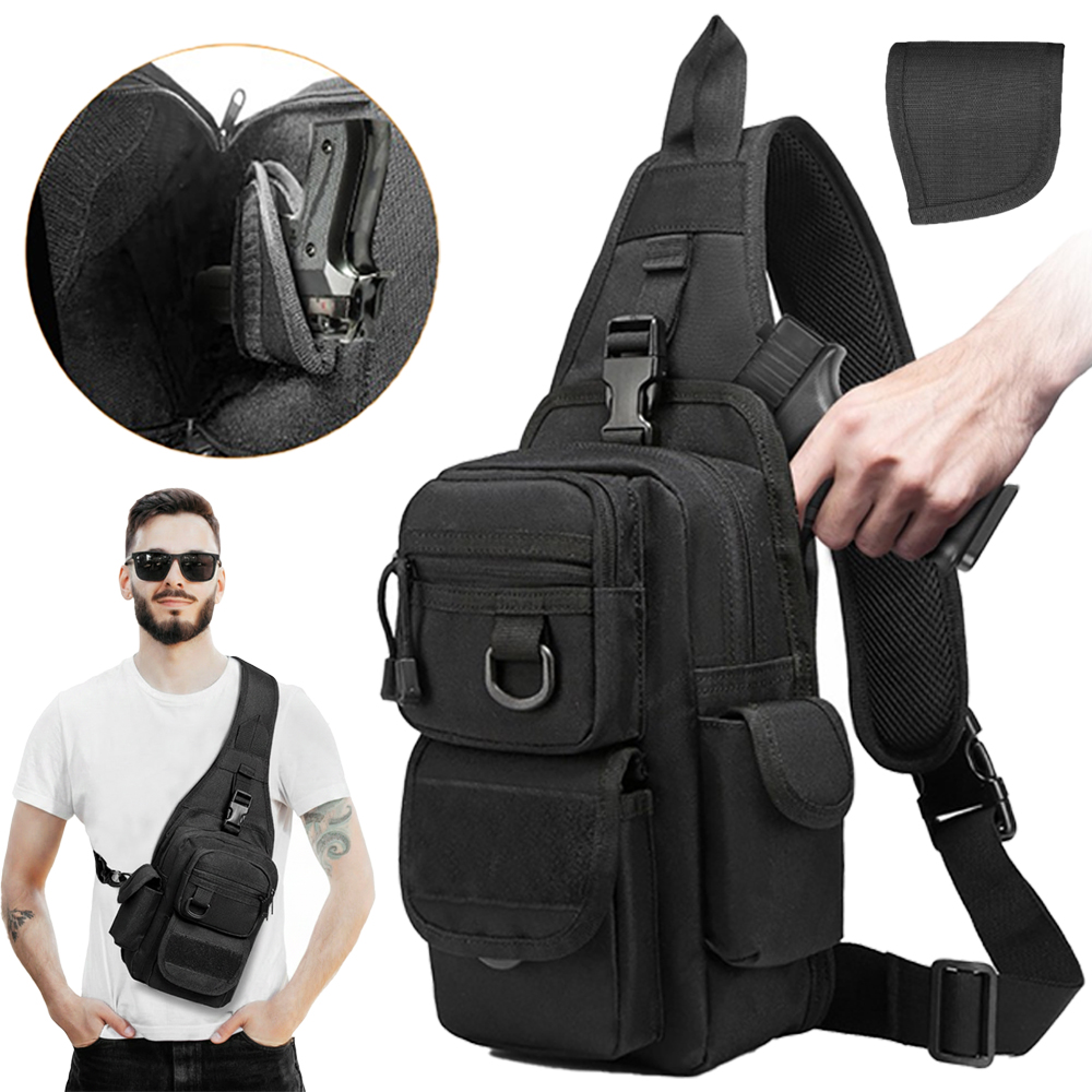 กระเป๋าปืนพกพาแบบยุทธวิธี กระเ - Edc Pistol Carry Bag บทวิจารณ์และราคา