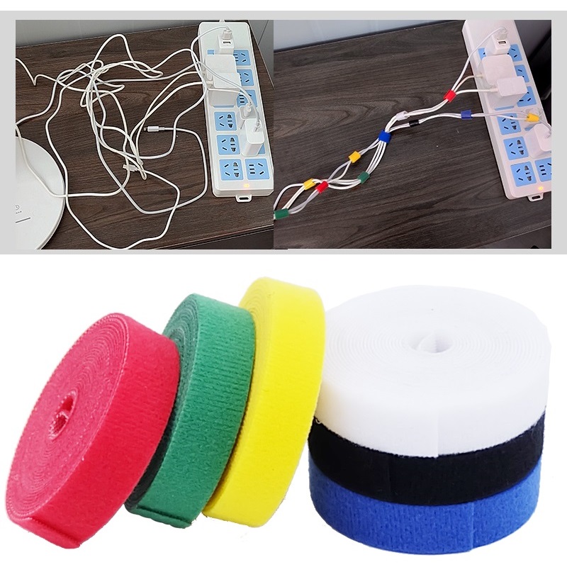 1/5M สายผูกกาวแบบใช้ซ้ําได้ HO - Gear Tie Reusable บทวิจารณ์และราคา