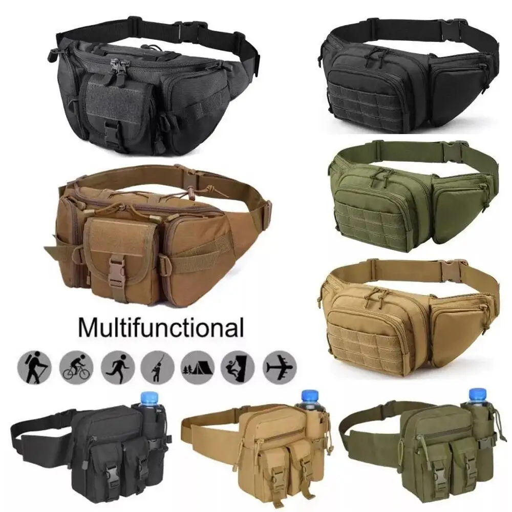 กระเป๋าคาดเอวแบบยุทธวิธีสำหรับ - Edc Pistol Carry Bag บทวิจารณ์และราคา